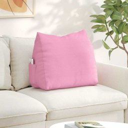 Perna pentru spate Roz 60 x 20 x 50 cm tesatura GartenMobel Dekor