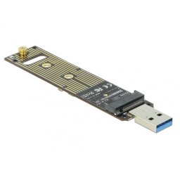 Adaptor USB 3.1 Gen 2 la M.2 NVMe PCIe SSD, Delock 64069