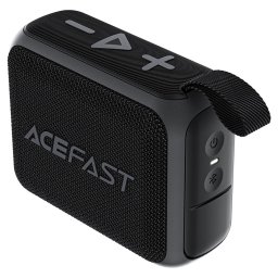 Boxa portabila Acefast Go (K4) - Bluetooth 5.4, Portable, 5W Full-range Speaker, Waterproof IPX7, Type-C, 900mAh- Black