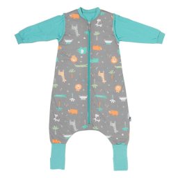 Sac de dormit cu picioruse si maneca lunga detasabila Safari 120 cm + manseta 2.5 Tog - Slumbersac