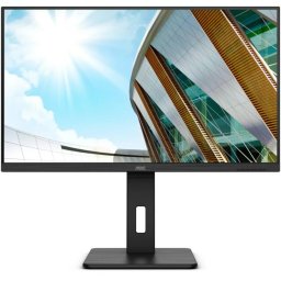 MONITOR AOC 31.5 inch, home office, VA, 4K UHD (3840 x 2160), Wide, 350 cd/mp, 4 ms, HDMI x 2 DisplayPort, U32P2 (timbru verde 7 lei)