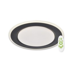 Plafonieră LED dimabilă LED/51W/230V neagră Top Light + telecomandă
