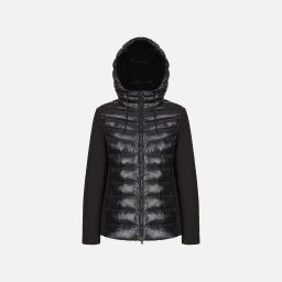 Parka neagră pentru femei Geox Spherica