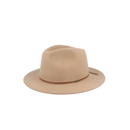 Brixton Pălărie 'WESLEY FEDORA' bej / maro