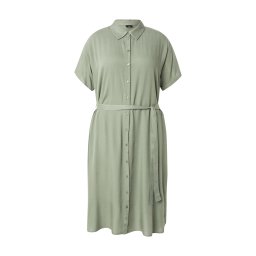 Vero Moda Curve Rochie tip bluză 'VMBumpy' verde închis