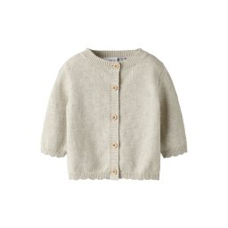 NAME IT Geacă tricotată 'NBFSully' gri piatră