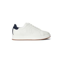 Lauren Ralph Lauren Sneaker low 'AINSLEY' bleumarin / alb
