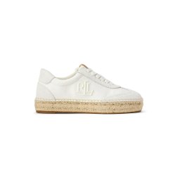 Lauren Ralph Lauren Sneaker low 'LUIZE' alb