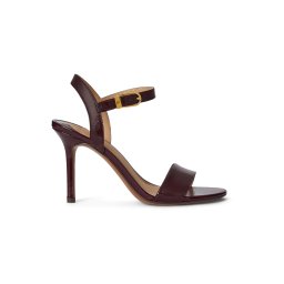 Lauren Ralph Lauren Sandale cu baretă 'GWEN' roșu burgundy