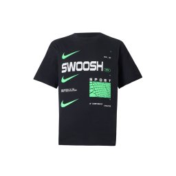 Nike Sportswear Tricou 'M90 SWOOSH' verde deschis / negru / alb