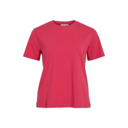 VILA Tricou 'VINora' roșu rodie