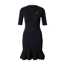 ARMANI EXCHANGE Rochie tricotat galben / negru