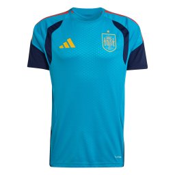 ADIDAS PERFORMANCE Tricot 'RFEF' azur / albastru închis / galben / roșu intens