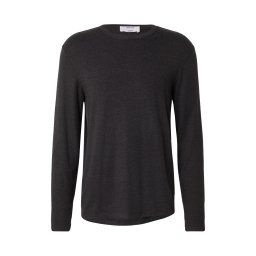 DAN FOX APPAREL Tricou 'Simon' gri închis