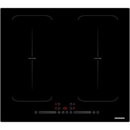 Plita Plita cu Inductie Incorporabila 4 Zone de Gatit 59 cm Negru Control Slider Touch, FlexiBridge, Timer Electronic, Protectie Copii