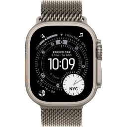 Smartwatch Watch Ultra 3 Titanium Milanese Nature Band M 1.98 inch