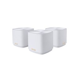 Router Asus XD4 PLUS(W-2-PK) | WiFi 6, 1800 Mbps, Alb