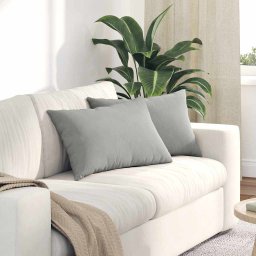 Perne pentru canapea 2 pcs Gri deschis 60 x 40 cm tesatura GartenMobel Dekor
