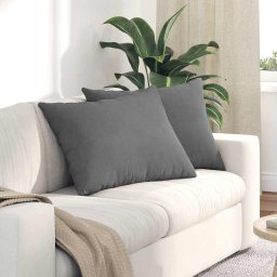 Perne pentru canapea 2 pcs Gri închis 70 x 50 cm tesatura GartenMobel Dekor