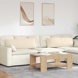 Perne pentru canapea 2 pcs Bej 120 x 40 cm tesatura GartenMobel Dekor