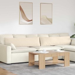 Perne pentru canapea 2 pcs Bej 145 x 40 cm tesatura GartenMobel Dekor