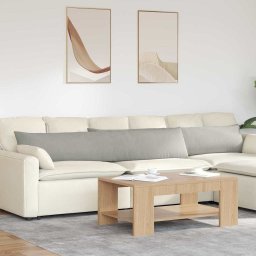 Perne pentru canapea 2 pcs Gri deschis 200 x 40 cm tesatura GartenMobel Dekor