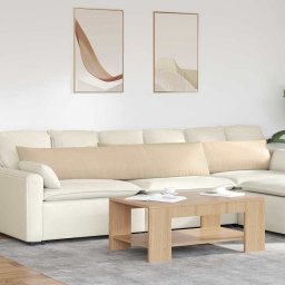 Perne pentru canapea 2 pcs Crem 200 x 40 cm tesatura GartenMobel Dekor