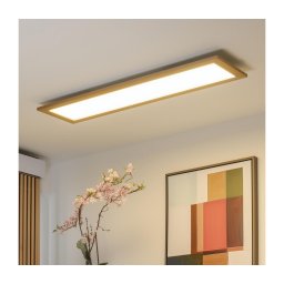 Plafonieră LED Brilagi SLIMFRAME WOOD LED/58W/230V 124x34 cm maro