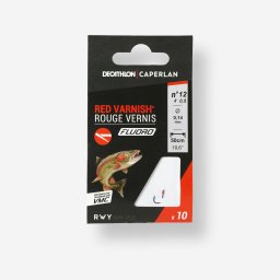 Cârlige SN Hook Fluorocarbon Roșu
