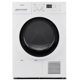 Uscator de Rufe Samus SGDP-824 | 8kg, Pompa de Caldura, 16 Programe, Clasa E, Alb, 60x60x85cm