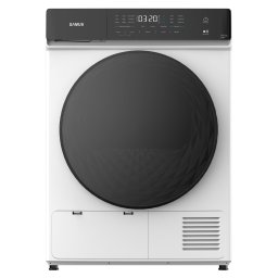 Uscator de Rufe Samus SWDP-918 | 9kg, Pompa de Caldura, 18 Programe, Clasa E, Alb