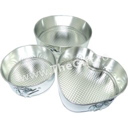 Set 3 tavi pentru copt, cu baza detasabila