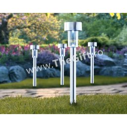 Set 4 lampi solare ecologice, pentru gradina