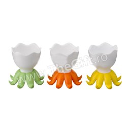 Set 3 suporturi haioase pentru oua