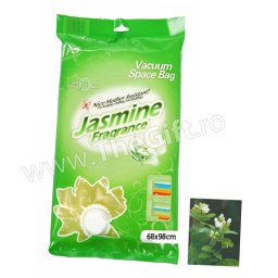 Sac cu vacuum 68 x 98 cm, cu parfum de iasomie