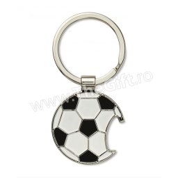Breloc cu desfacator, minge de fotbal