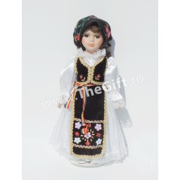 Papusa suvenir Romania, mare