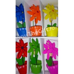 Set 6 suporturi de notite, flori pastelate