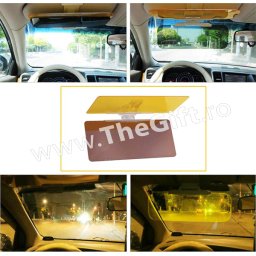 Parasolar 2 in 1 HD Vision Visor, pentru masina