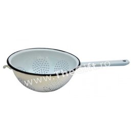 Strecuratoare metalica, cu maner si diametrul 22 cm