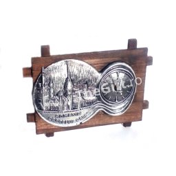 Ceas suvenir Castelul Peles, in relief