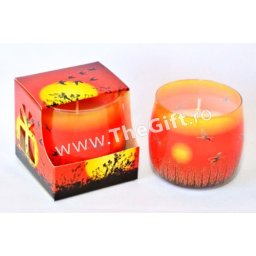 Lumanare parfumata mare, in suport de sticla