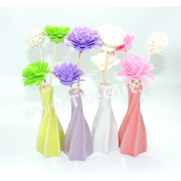 Difuzor odorizant ambiental, vaza cu flori