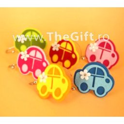 Cuier cu ventuza, masinuta