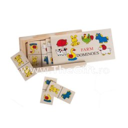 Domino cu animale domestice si salbatice