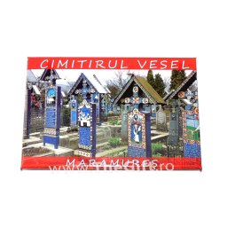 Magnet suvenir Cimitirul vesel de la Sapanta