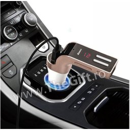 Modulator FM, MP3 Player cu bluetooth