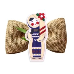 Brosa, martisor traditional "Tarancuta cu naframa