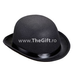 Palarie bowler hat clasica neagra