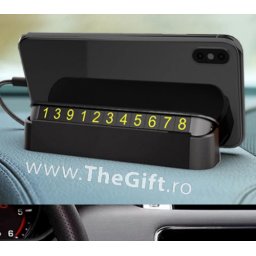 Suport afisaj numar de telefon si suport GPS sau smartphone